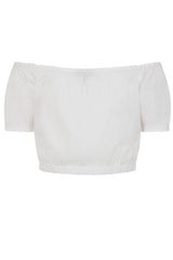 Ramona crop top White