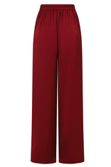 SOPHIA LUXE TROUSER Burgundy