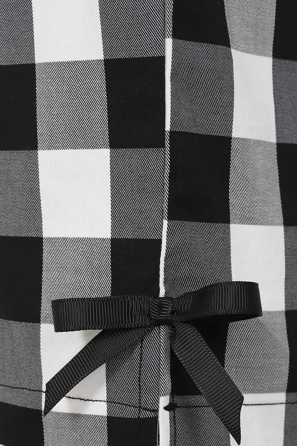 Esme gingham capri Black/White