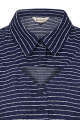 PEGGY BLOUSE Navy