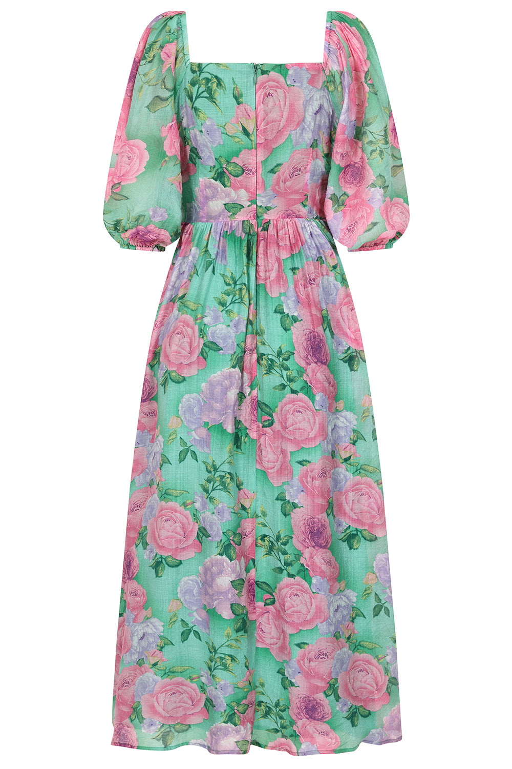 SANDY FLOWER DRESS Green