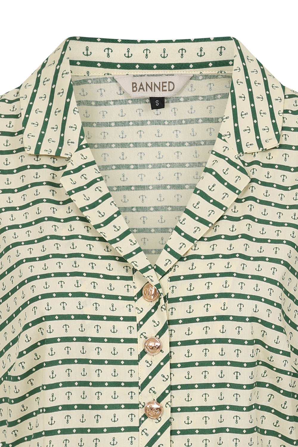 BELLA ANCHOR AHEAD DRESS Green