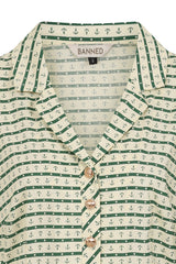 BELLA ANCHOR AHEAD DRESS Green