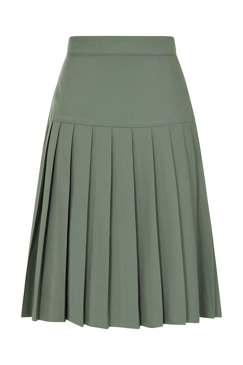 SPENCER PLEAT SKIRT Green