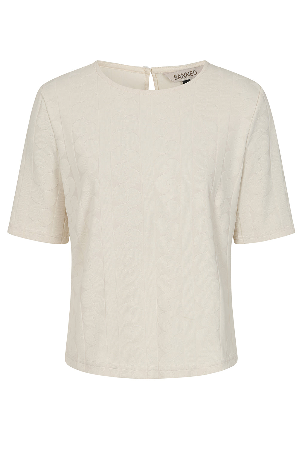 MAISE SEA WAVES TOP Cream
