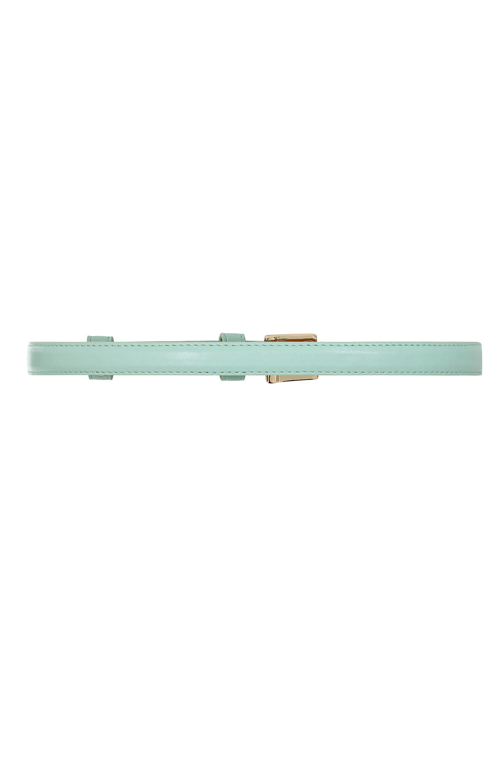 BANNED Kate Belt   Classic Retro Slim Belt with Buckle Closure Mint