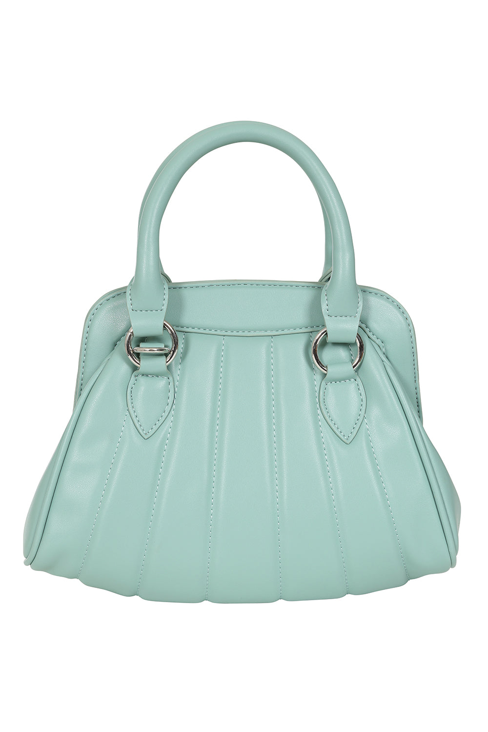 BANNED Audrey Quilted 1940s-Inspired Handbag | Sustainable Vintage Style-Mint-One Size