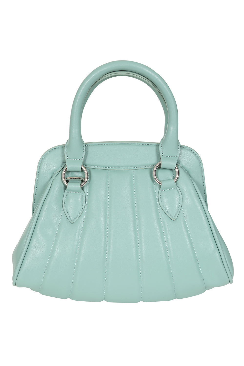 BANNED Audrey Quilted 1940s-Inspired Handbag | Sustainable Vintage Style-Mint-One Size