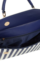 BANNED Ravello Nautical Stripe Handbag | 1940s-Inspired Maritime Style-Navy-One Size