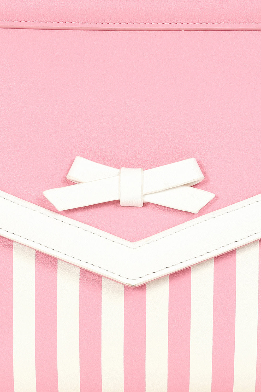 BANNED Ravello Nautical Stripe Handbag | 1940s-Inspired Maritime Style-Pink-One Size