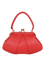 BANNED Shirley Trapeze Handbag | 1940s-Inspired Vintage Style-Red-One Size
