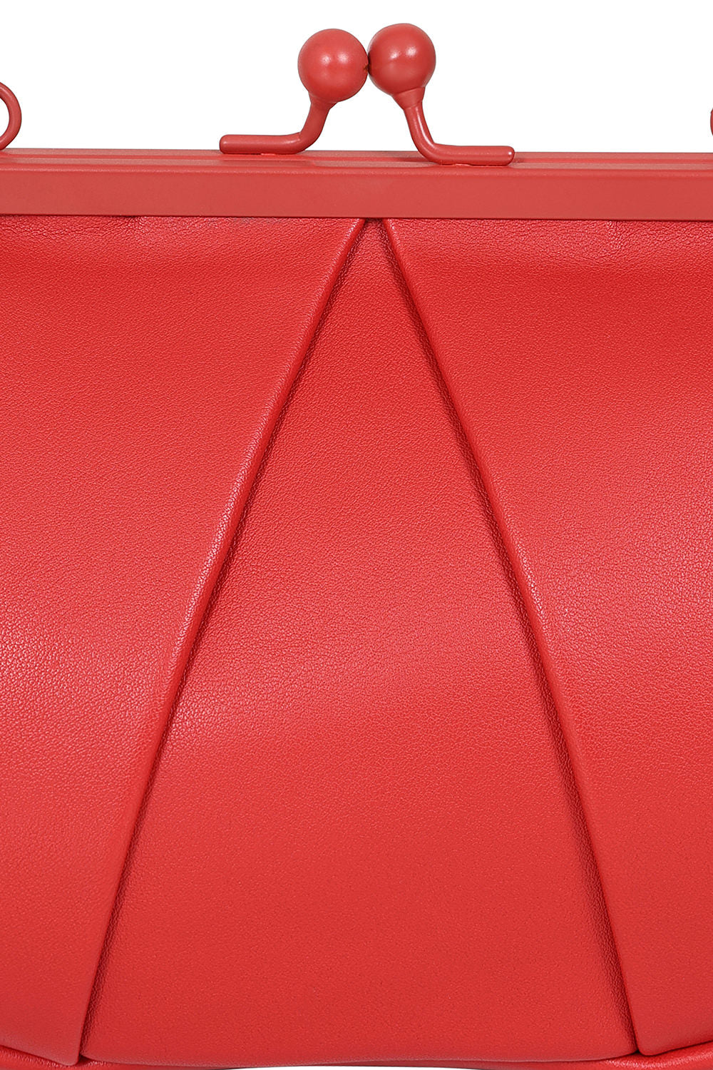 BANNED Shirley Trapeze Handbag | 1940s-Inspired Vintage Style-Red-One Size