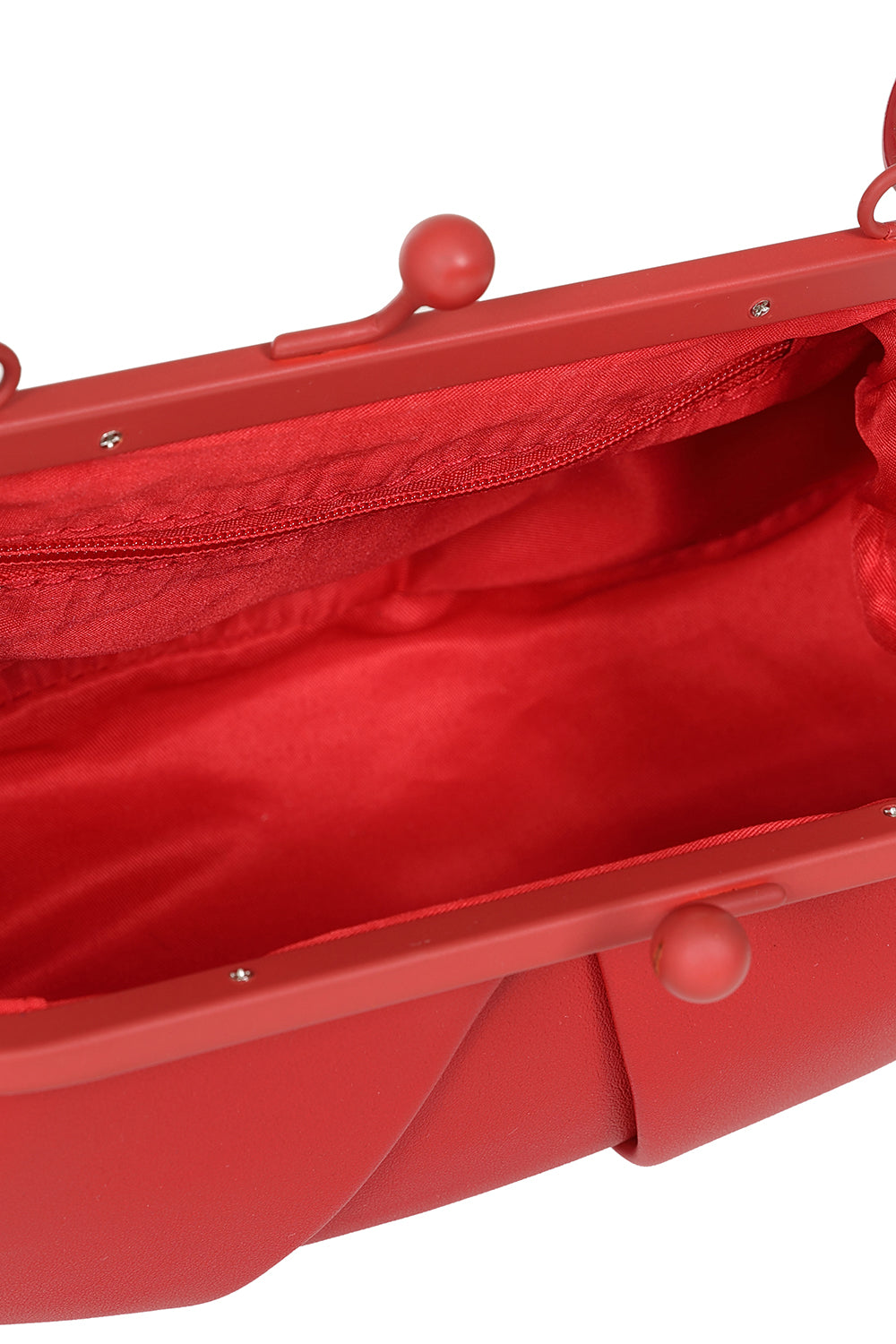 BANNED Shirley Trapeze Handbag | 1940s-Inspired Vintage Style-Red-One Size