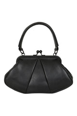 BANNED Shirley Trapeze Handbag | 1940s-Inspired Vintage Style-Black-One Size