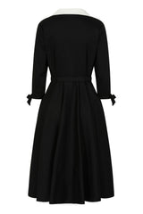 Olive swing dress Black