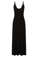 Florence lace maxidress Black