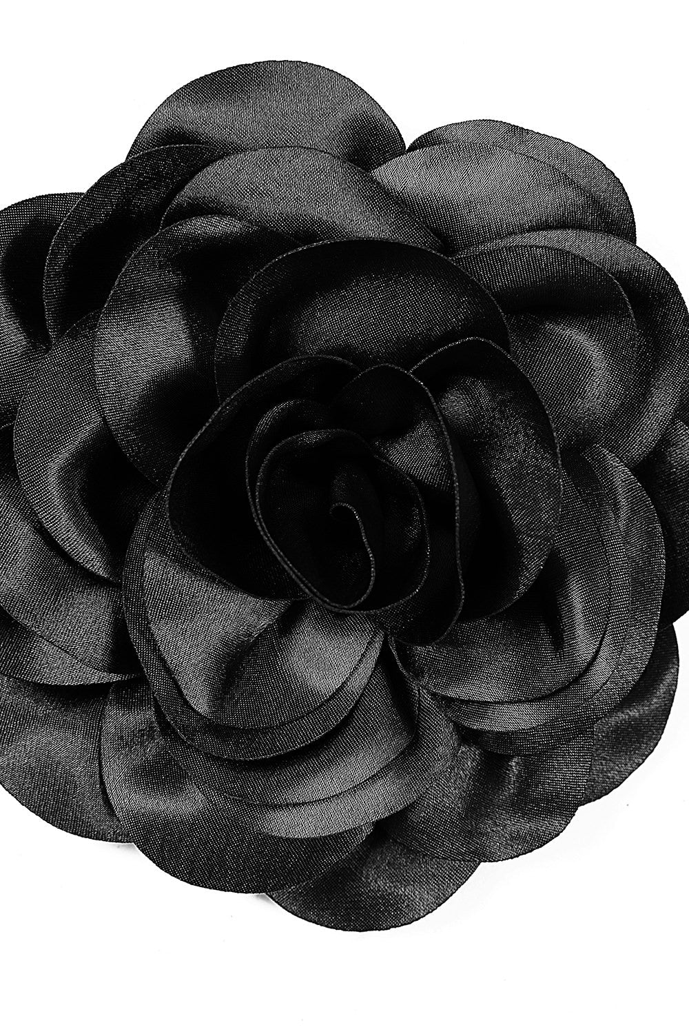 Black ROMANTIC BLOOM BROOCH