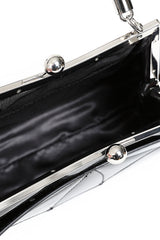 Black ELVIRA SHIMMER HANDBAG