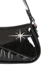 Black STARLIT SHIMMER HANDBAG