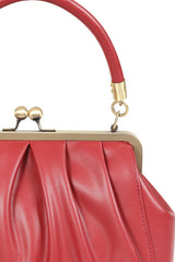 Burgundy SCARLETT FRAME BAG