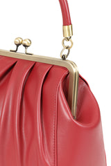 Burgundy SCARLETT FRAME BAG