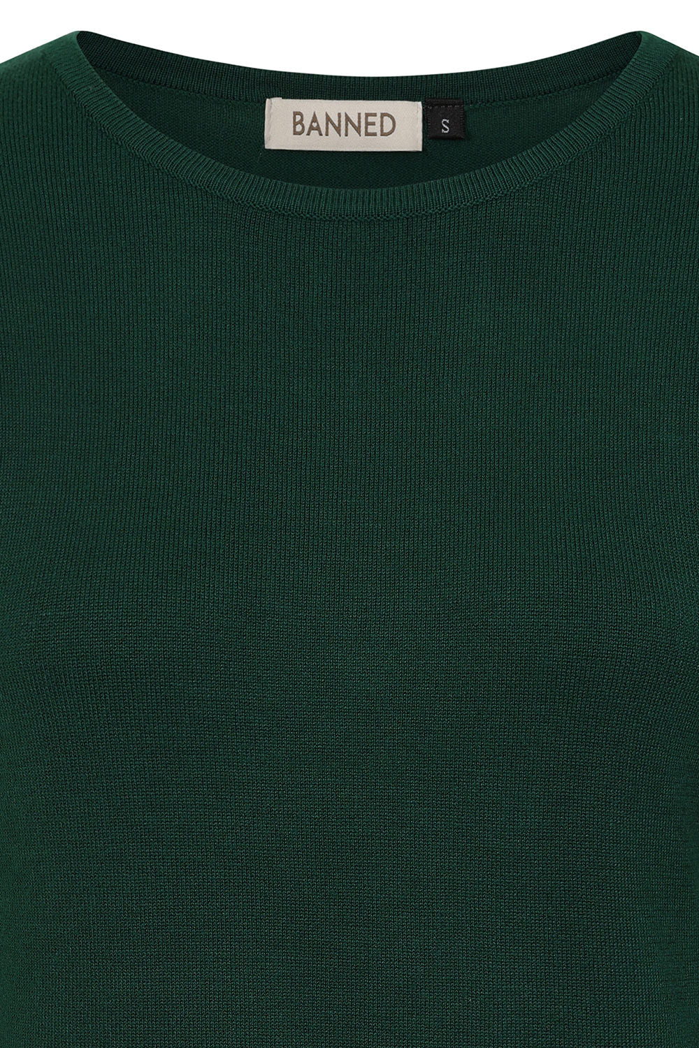 1950's Banned Retro Grace jumper-Green