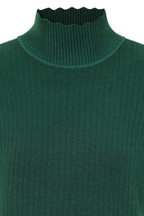 Jersey de punto con cuello festoneado Jane de Banned Retro