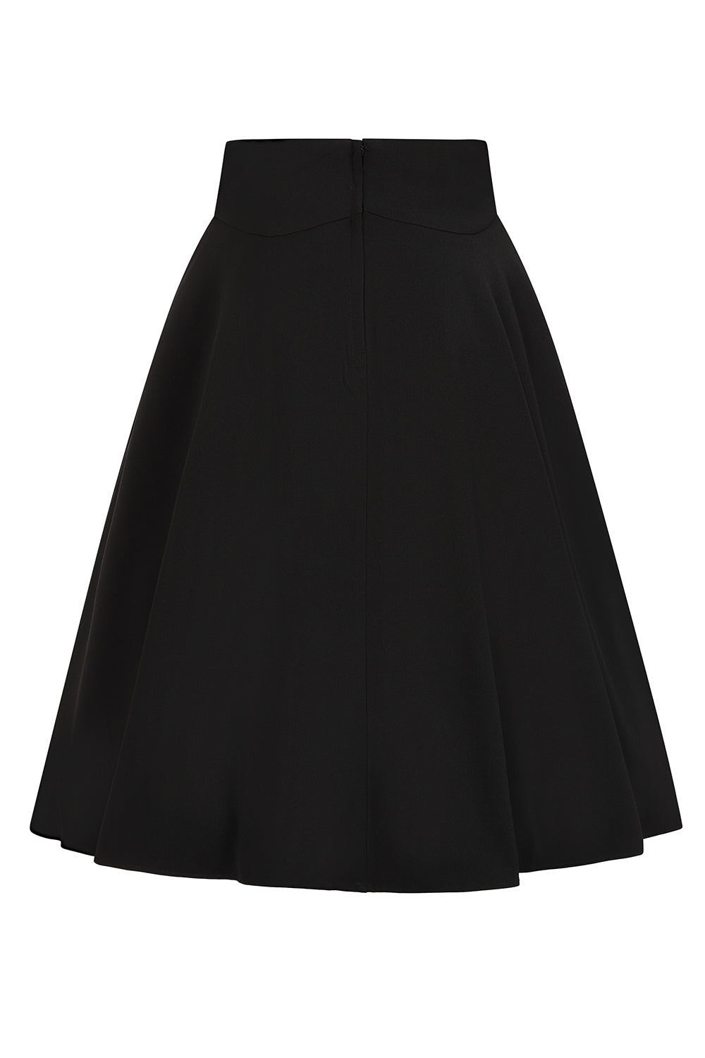 1950's Banned Retro Ginger 1950'S skirt-Black