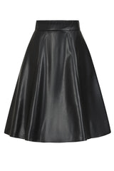 1940's Banned Retro Daphine Black skirt-Black