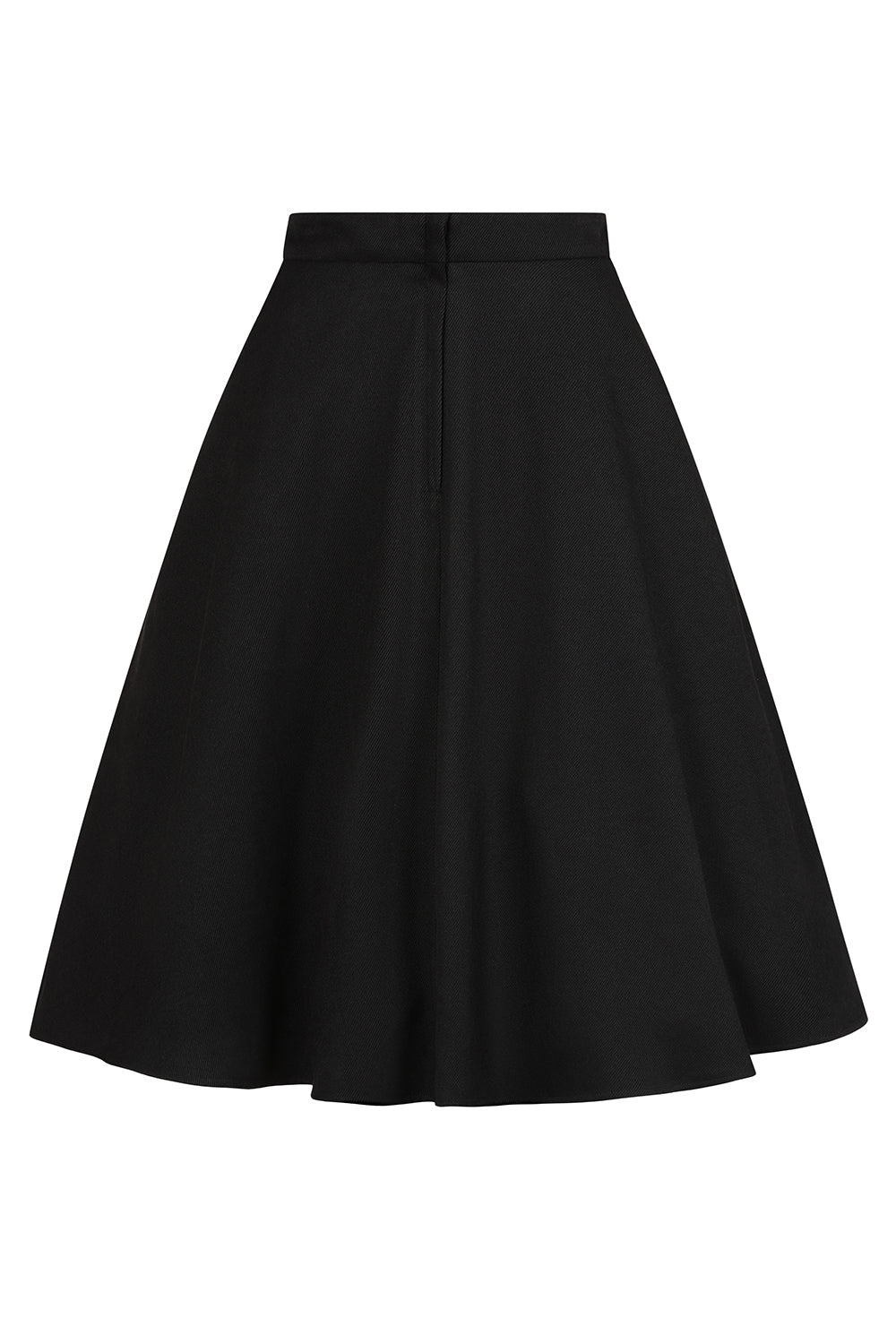 1950s Banned Retro Baxtor Black skirt-Black