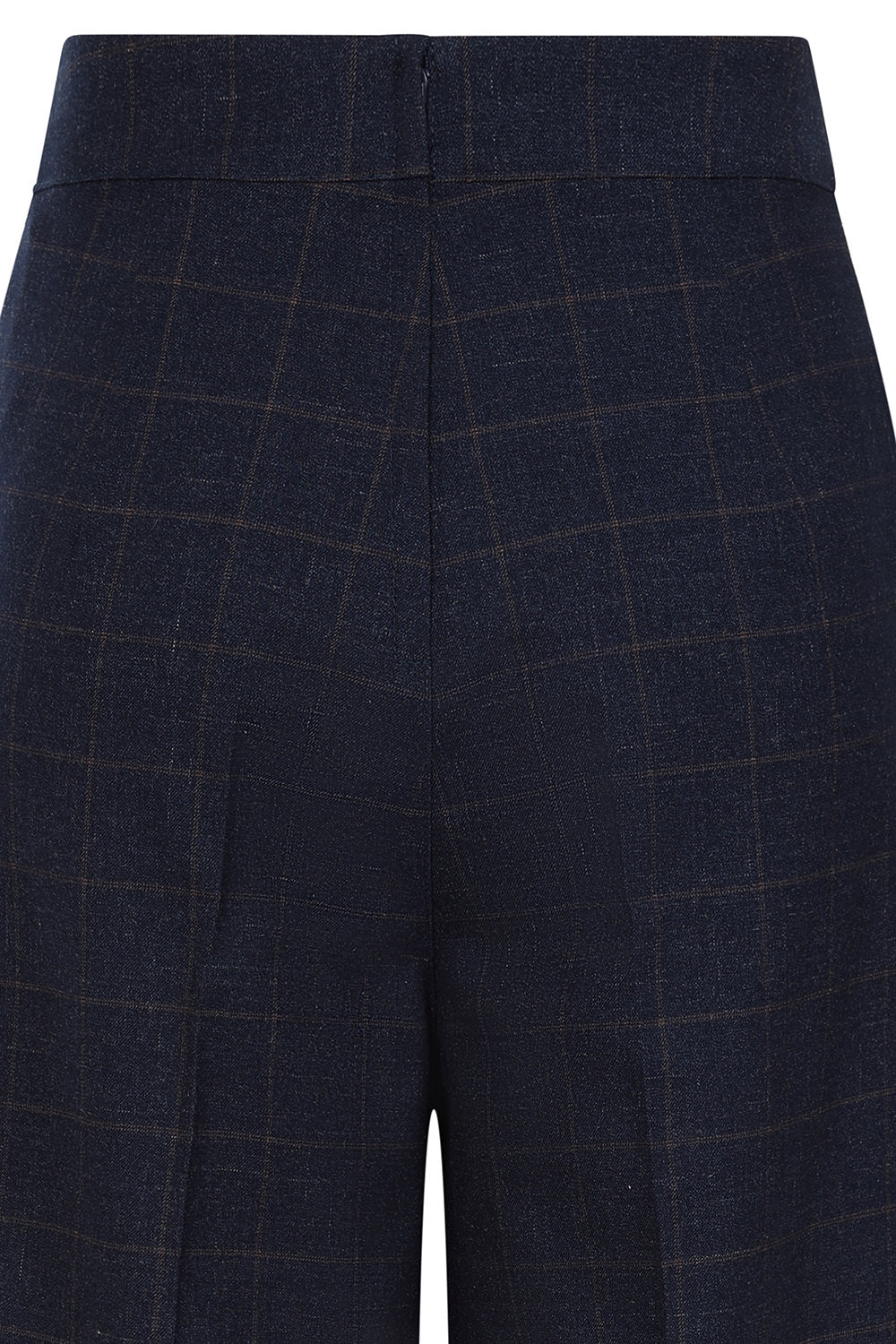 Banned Retro 1950's Style Bonnie Check Green Trouser-Navy