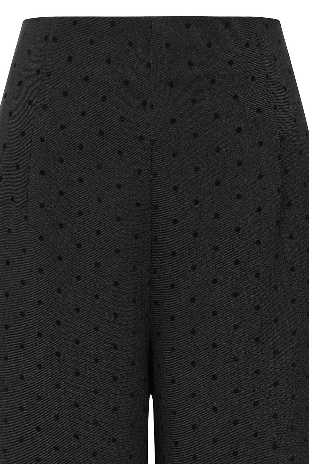 Banned Retro 1950's Black Penny Polka Please trouser -Black