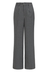 Banned Retro 1950's Style May check Navy Trouser-Navy