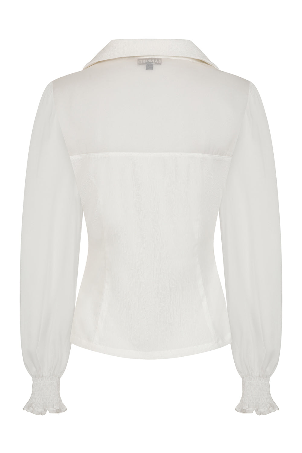 Banned Retro 1950's Mina Black blouse-White