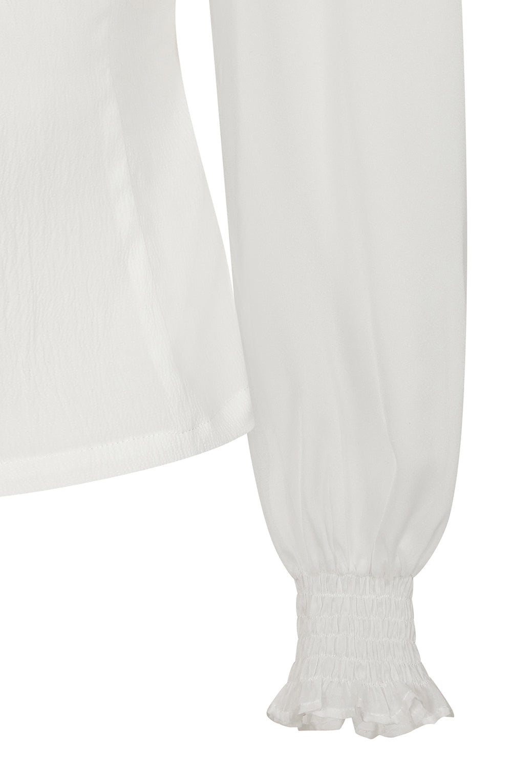 Banned Retro 1950's Mina Black blouse-White