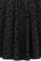 Banned Apparel Tara Halloween Night Hooded Dress with pockets.-Black