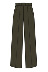 Banned Retro Jane 40's trouser -Brown