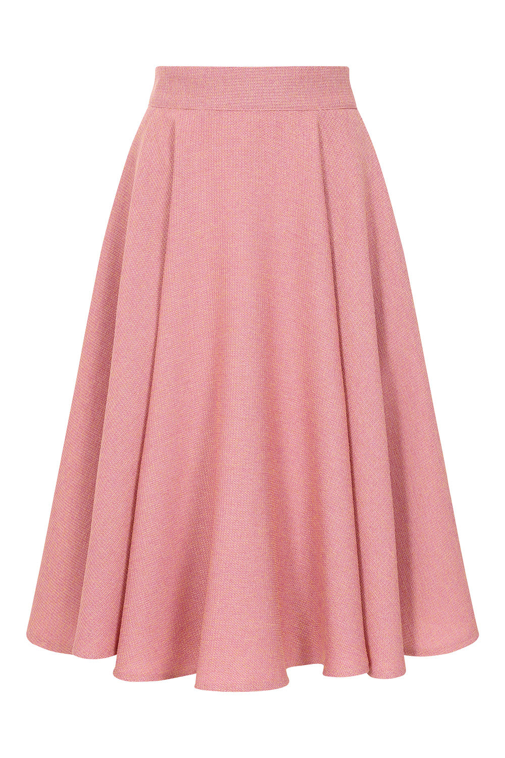 1950's Banned Retro Cary Green swing skirt-Pink