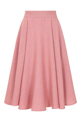 1950's Banned Retro Cary Green swing skirt-Pink
