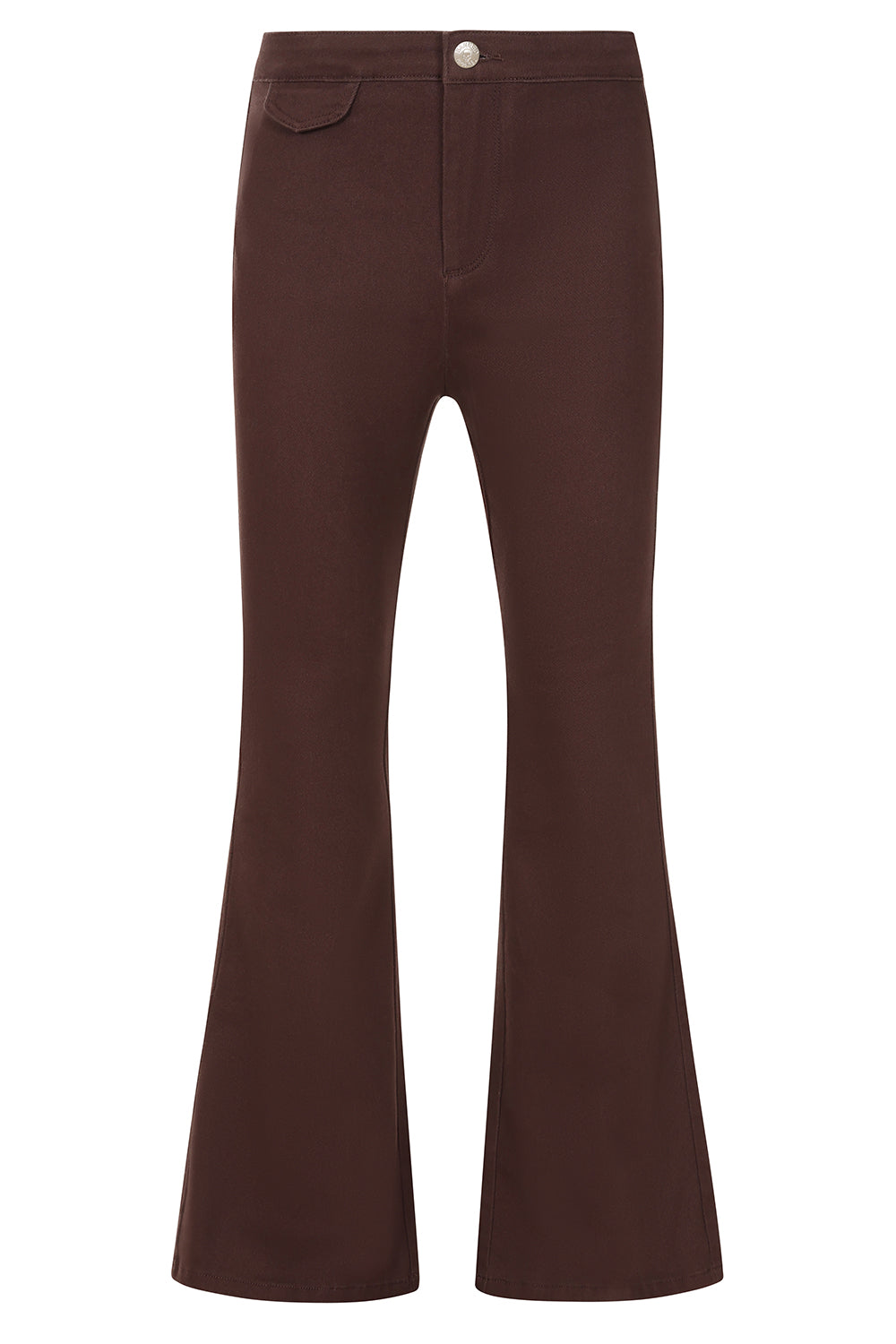 1960's Banned Retro Roisin Beige Trouser-Brown