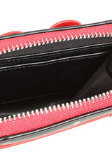 Banned Retro Cherry Bow Handbag Purse   Rockabilly-Inspired Retro Bag with Cherry Motif and Bow Detail-Black