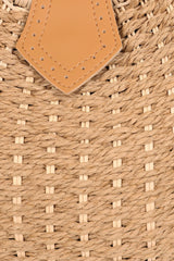 Banned Retro Lottie Rattan Bag   1950 s Inspired Woven Shell Summer Handbag-Natural