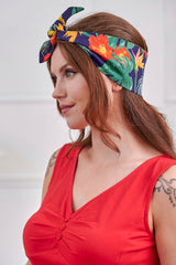 Banned Retro Tropical Summer Bandana-Multicolor