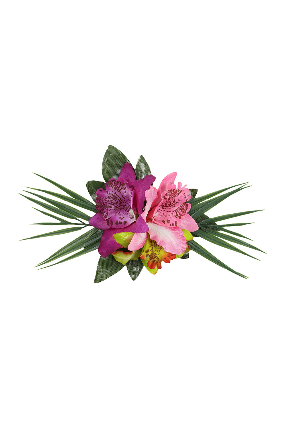 Banned Retro Tropical Bloom Clip Hair Accessory-Fucsia