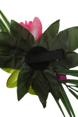 Banned Retro Tropical Bloom Clip Hair Accessory-Fucsia