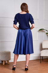 Banned Retro 50s Sweet Heart Cardigan-Navy