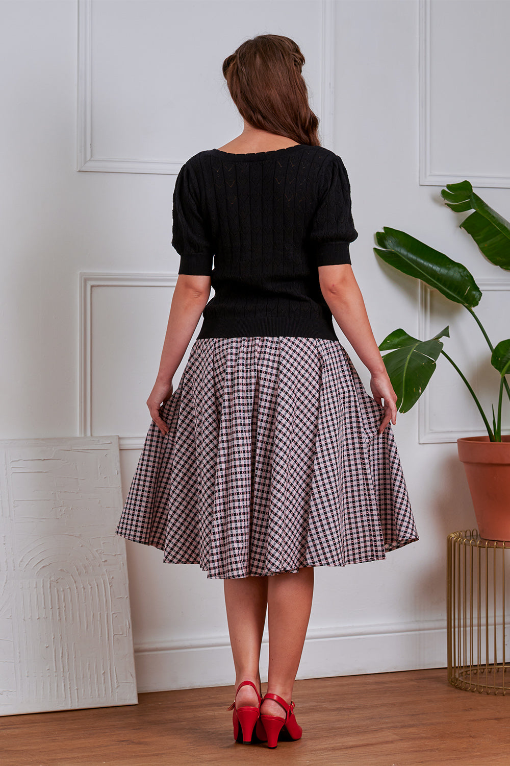 Banned Retro 50s Sweet Heart Cardigan-Black
