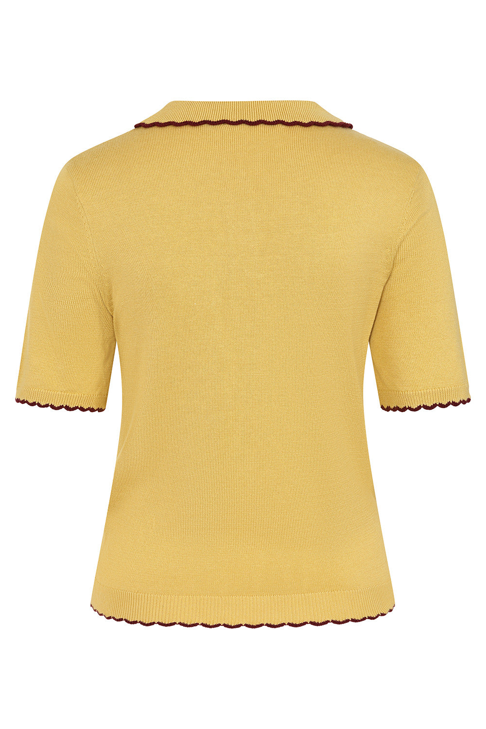 Banned Retro 50s Penny Flower Cardigan-Yellow