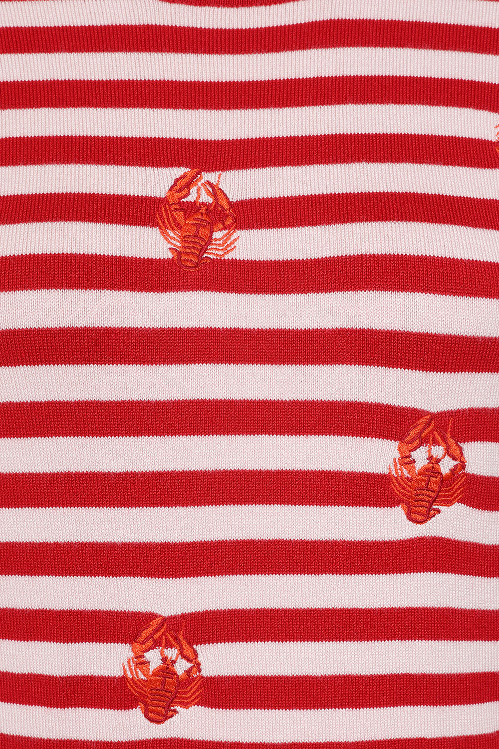 Banned Retro 50s Ruby Lobster Love Jumper-Red