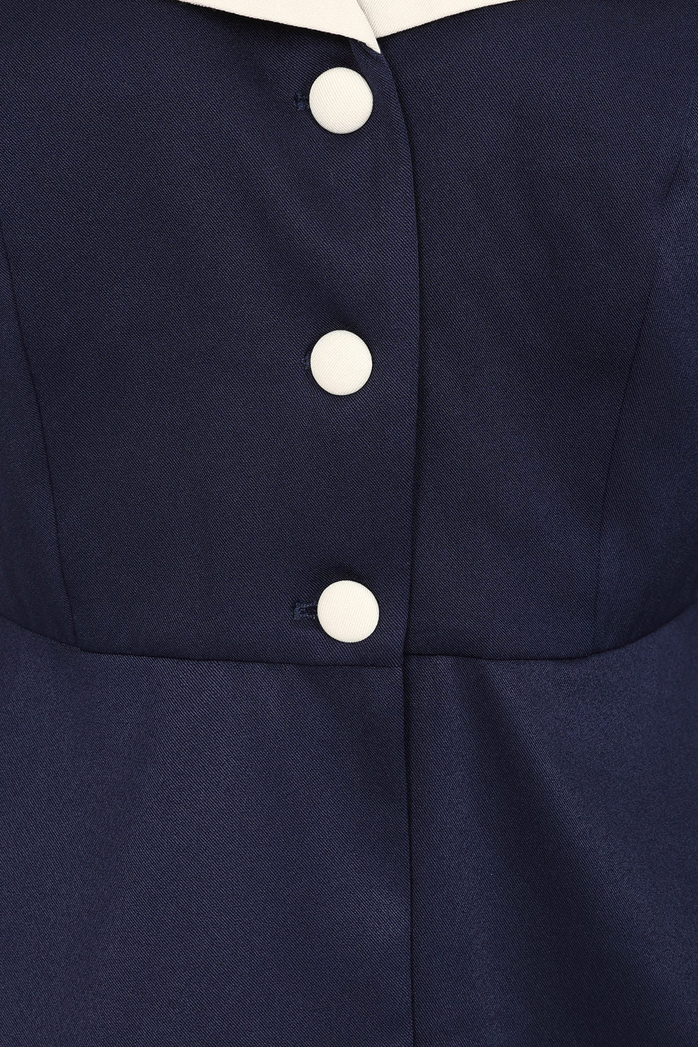 Banned Retro 50s Leonia Jacket Peplum-Navy